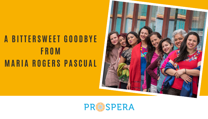 A bittersweet goodbye from Maria Rogers Pascual