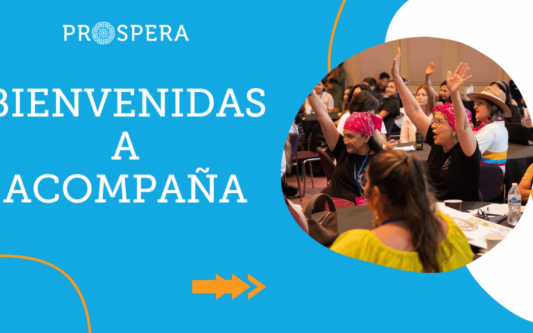 ¡Celebra a las nuevas integrantes de Acompaña!