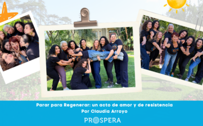 Parar para regenerar: un acto de amor y de resistencia