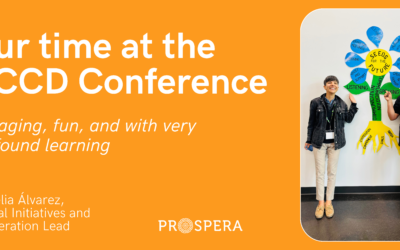 ‘Lively, Fun, and with Profound Learning’: Our Experience at the CCCD Conference